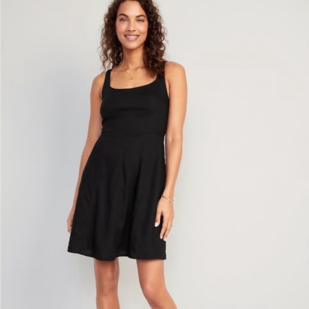 Old Navy Fit and flare cami mini dress NWT